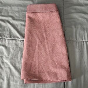 Express Red Pindot Mini Skirt Size 00 NWT